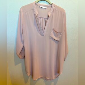 Lush tunic - 3/4 sleeve - Blush